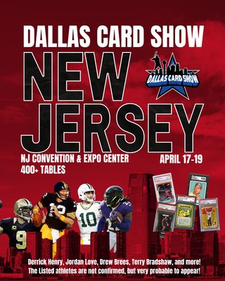 Dallas Card Show New Jersey 2026