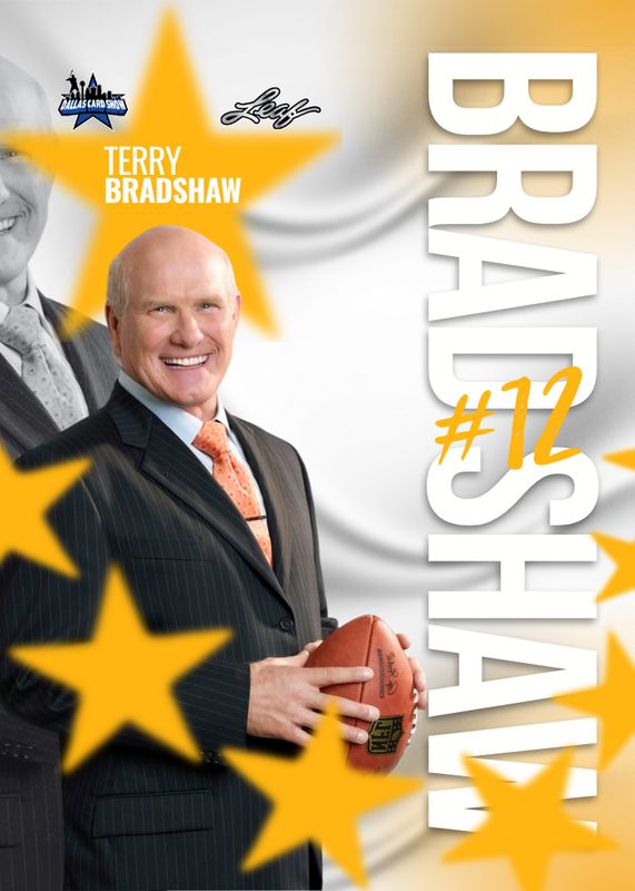 Terry Bradshaw - At the Show BASIC Autograph Ticket