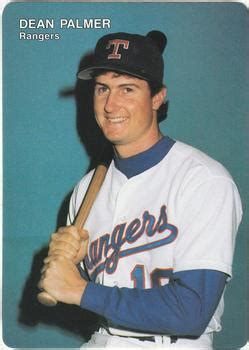 Dean Palmer - At the Show ANYTHING NOT A BASEBALL CARD Autograph Ticket