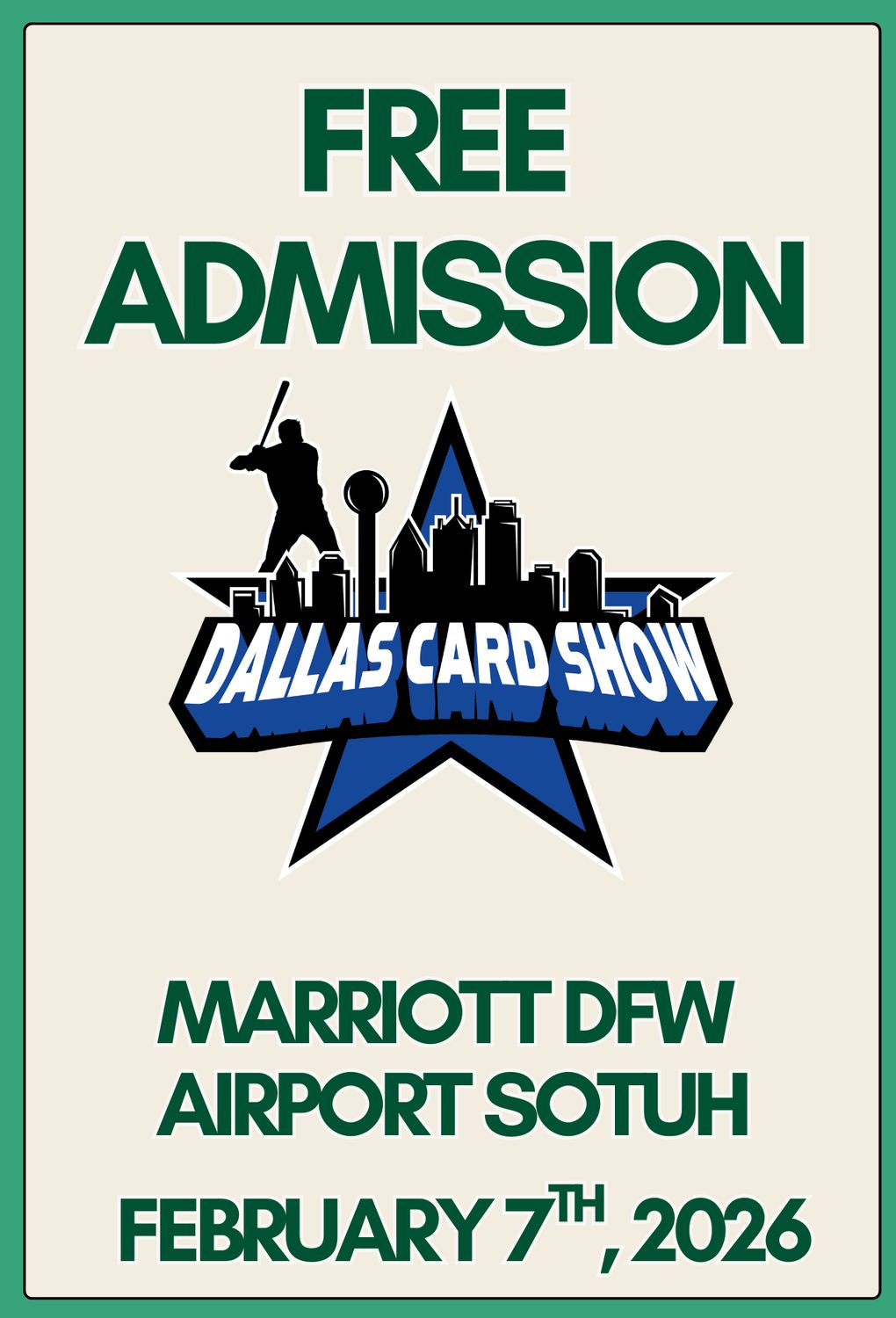 Saturday February 28th - Free Admission