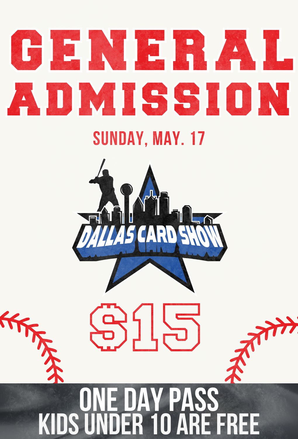 Sunday May 17th - General Admission