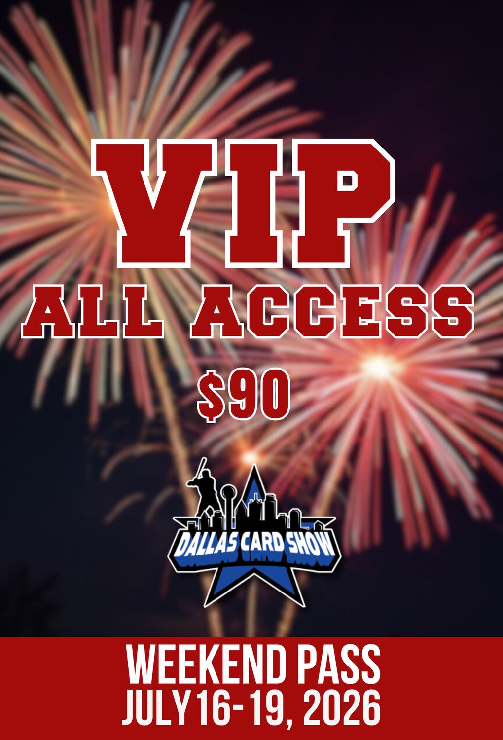 July 16-19, 2026 VIP All-Access Pass