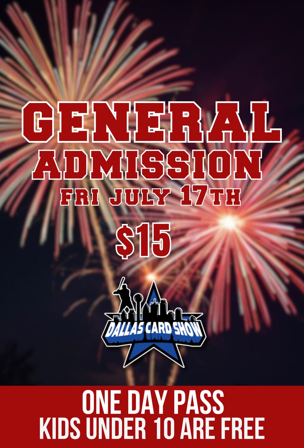 Friday July 17th - General Admission