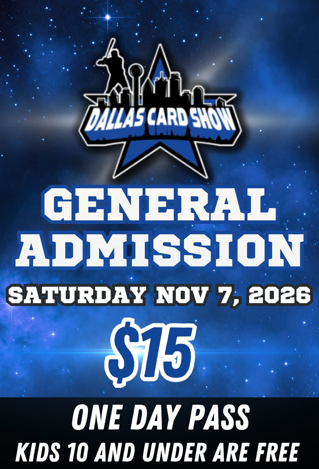 Saturday November 7th - General Admission