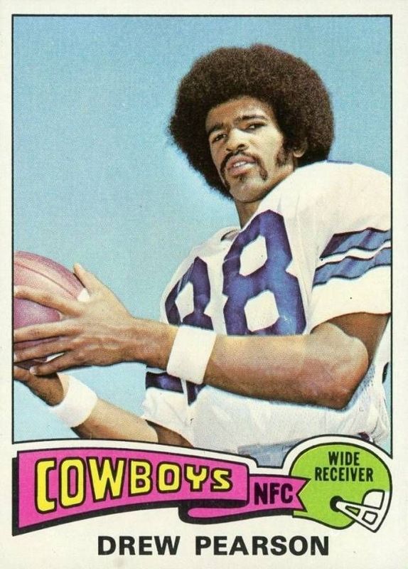 Drew Pearson - At the Show BASIC Autograph Ticket