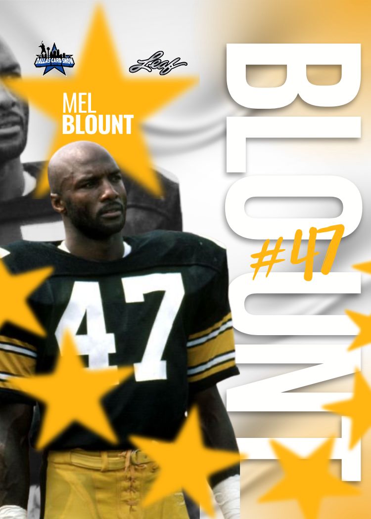 Mel Blount - Mail-In/Dropoff ANY BALL or MINI HELMET Autograph Ticket
