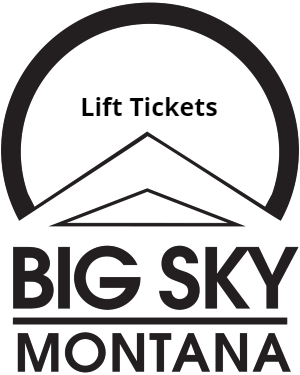 5 Day, Adult (ages 15-69)  Big Sky Resort Lift Ticket- March Start Date