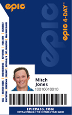 Epic 4 Day Pass- Child (ages 5-12)