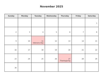 November, 2026 Lift Tickets