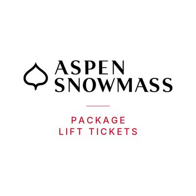 Aspen Snowmass Package Lift Tickets (lodging required)