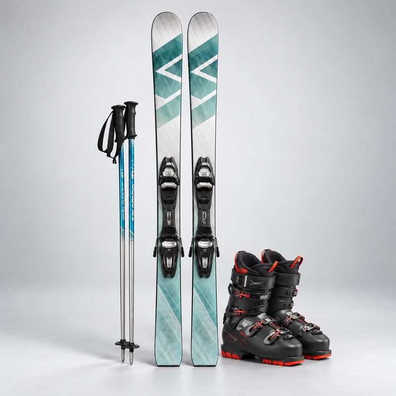 Adult (ages 13+) Christy Sports Keystone Demo Ski Rental Package