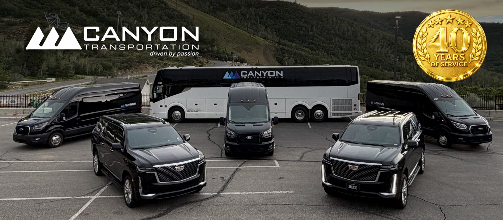 Canyon Transportation fleet, 40 years of service