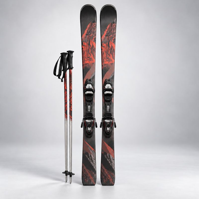 Adult (ages 13+) Christy Sports Keystone Demo Ski Rental, Skis &amp; Poles Only (No Boots)