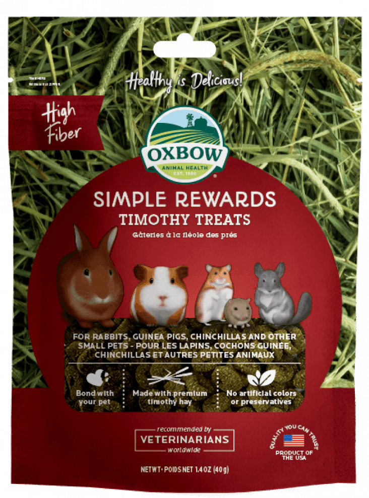 Oxbow simple reward timothy treat