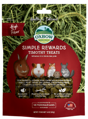 Oxbow simple reward timothy treat