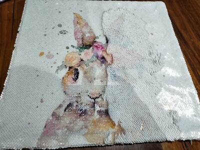 Sequin  Cushion Cover