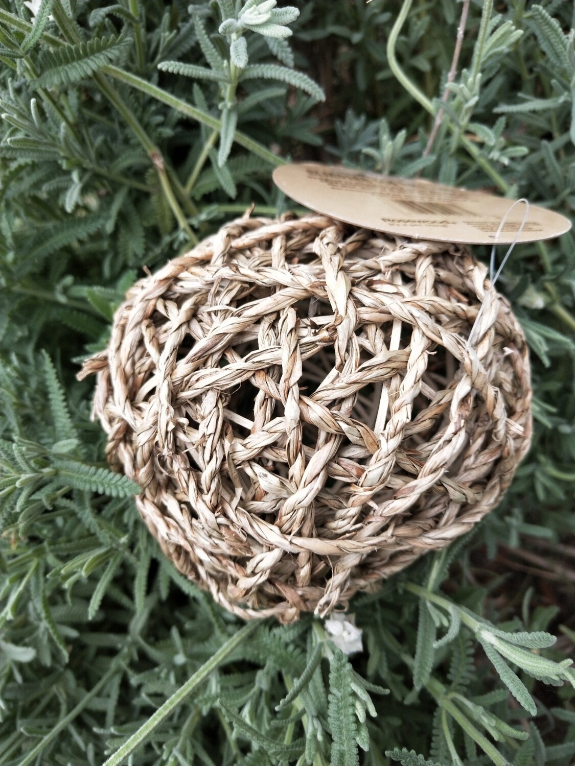 Rosewood - seagrass ball -large