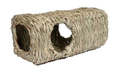 Rosewood - Woven Stack and Hide den