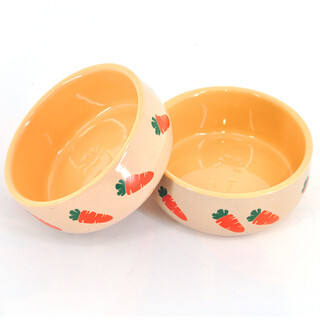 Ceramic Carrot bowls (4.6&quot;)