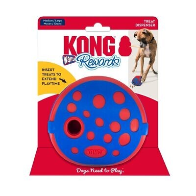 KONG Rewards Wally Interactive Food Dispenser Dog Slow Food Bowl