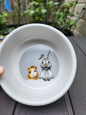 Honey &amp; Hopper Bowl  -- Grey