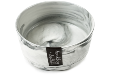 Barkley &amp; Bella Grey Marble Bowl - 850ml