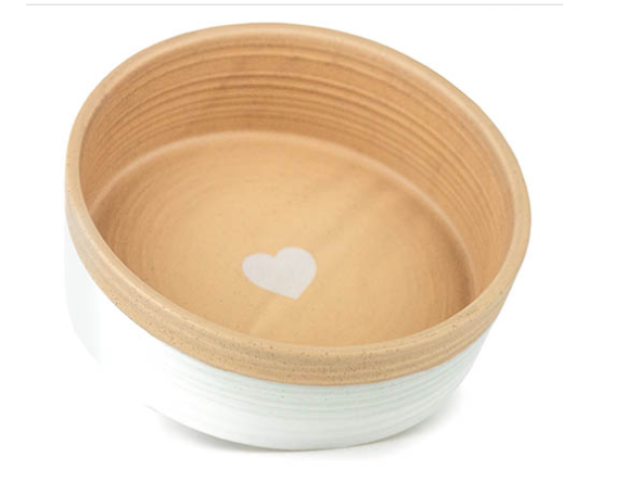 Barkley &amp; Bella Heart Bowl