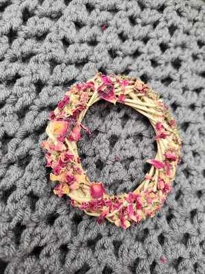 Large Rose &amp; Peppermint wreath