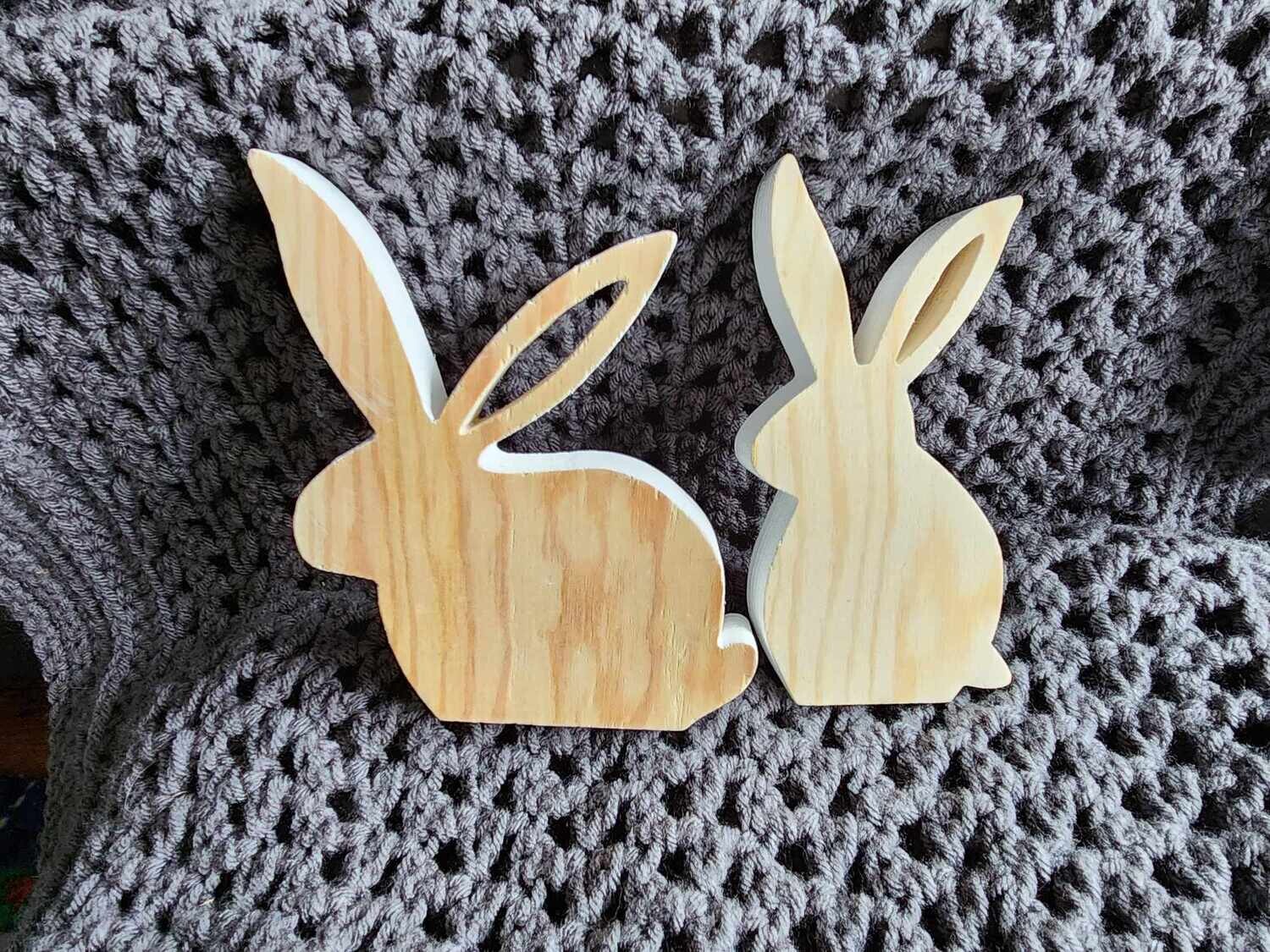 Wooden bunny