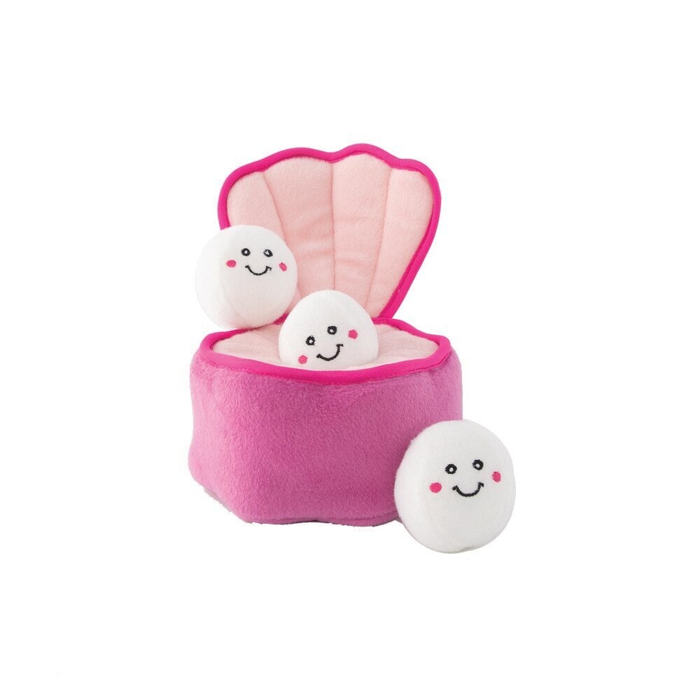 Zippy Paws  BURROW PEARLS IN OYSTER 17.5x17.5x10cm
