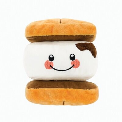 HugSmart FUZZY FRIENDZ DOG TOY CAMPING PUP S&#39;MORE 11x10x12.7cm