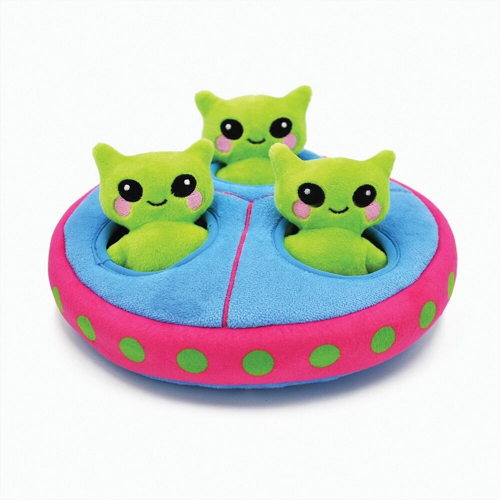 HugSmart PUZZLE HUNTER DOG TOY SPACE PAWS ALIENS 24x24x10cm