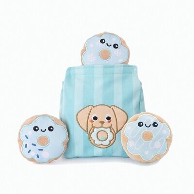 HugSmart PUZZLE HUNTER DOG TOY POOCH SWEETS DONUTS 17.8x16x7cm