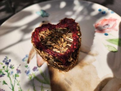 Rasberry Heart Cake