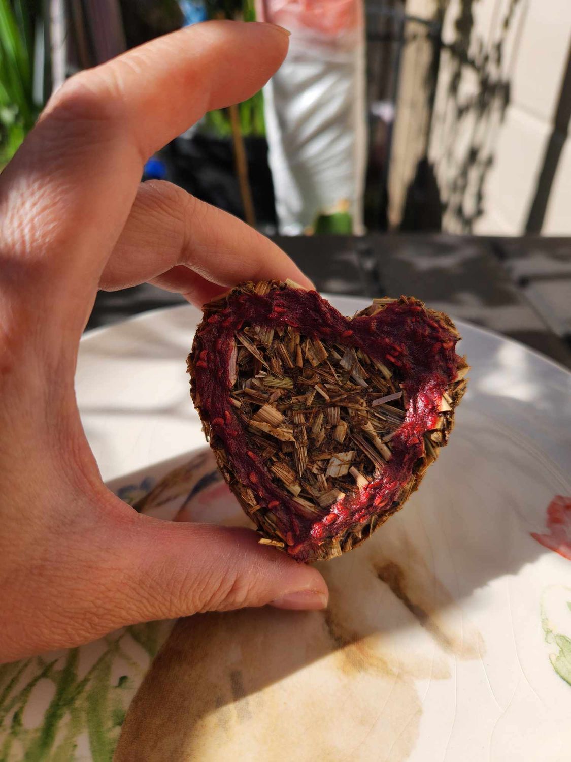 Rasberry Heart Cake