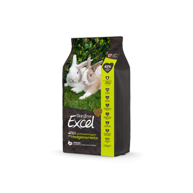 Burgess Rabbits - Nature blend - 1.5kg 