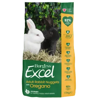 Burgess Rabbit - Oregano - 1.5kg 