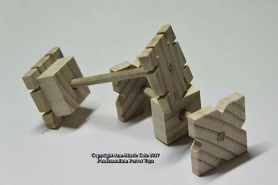 Pine Dumbell
