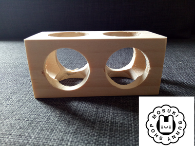 Sticky beak foraging block large