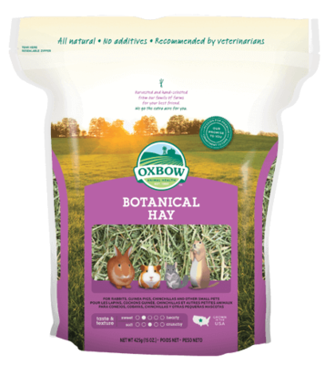 Oxbow botanical hay -425gm bag