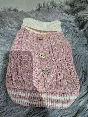 Pink woolie jumper