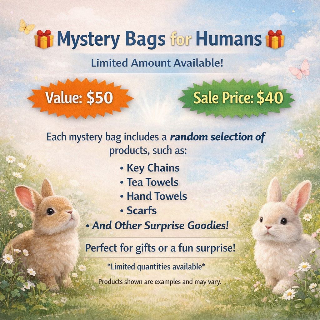 Mystery bags for humans Mystery bags for humans