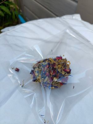 Xmas floral muffin Xmas floral muffin