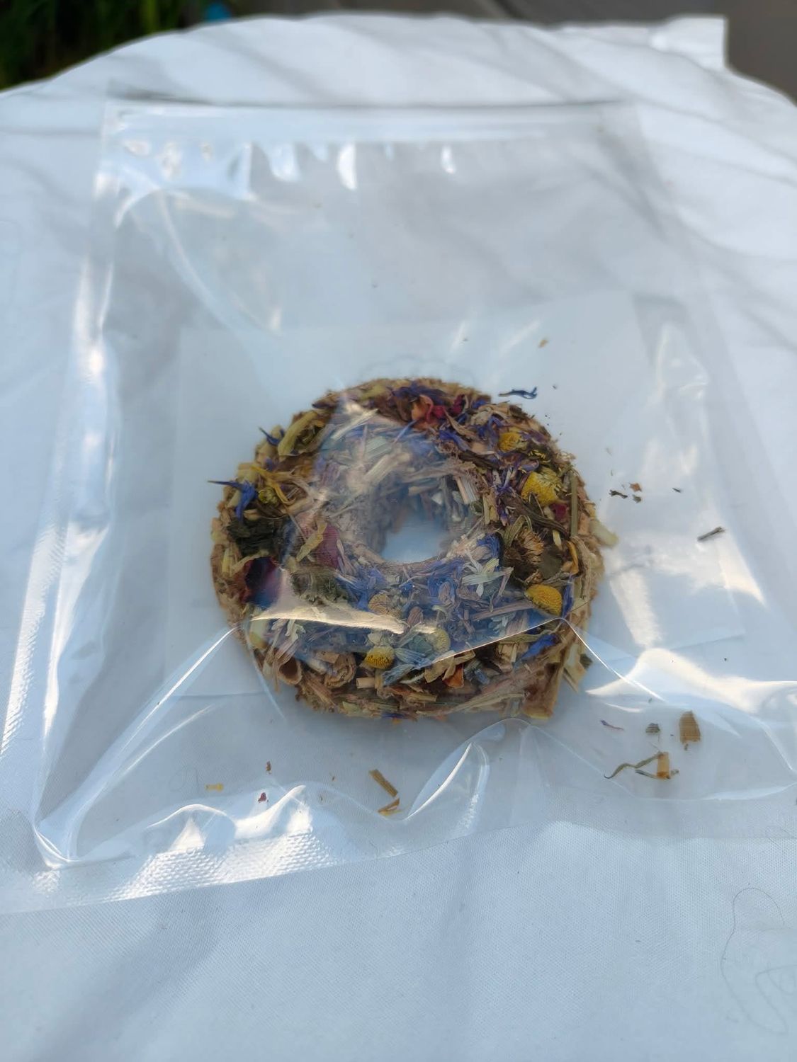 Xmas floral donuts