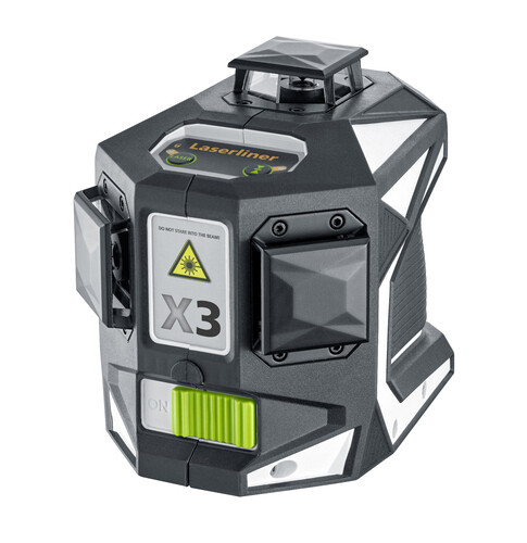 Livella Laser a linee 3D 360° LASERLINER X3 LASER PRO 036.800L