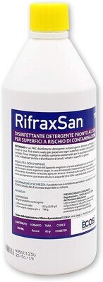 Disinfettante detergente pronto all'uso per superfici a rischio di contaminazione 750ml ECOSI RIFRAXSAN