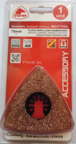 Piatto Diamantato per levigatura per Multi Tool Pro 300 STAYER 12.555