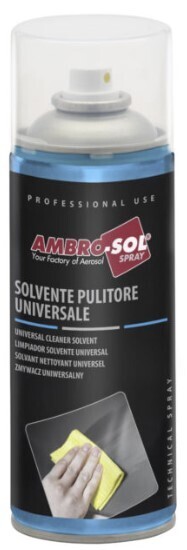 Solvente pulitore universale spray 400ml AMBRO-SOL cod. P300
