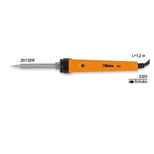 Saldatore a doppia potenza con punta acciaiata 1824 R08 BETA 1808 cod. 018080001