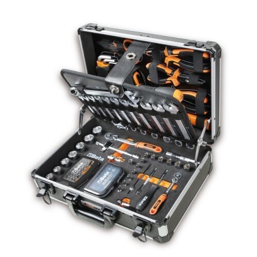Valigia con set di 128 utensili per manutenzione generale BETA 2054E-128